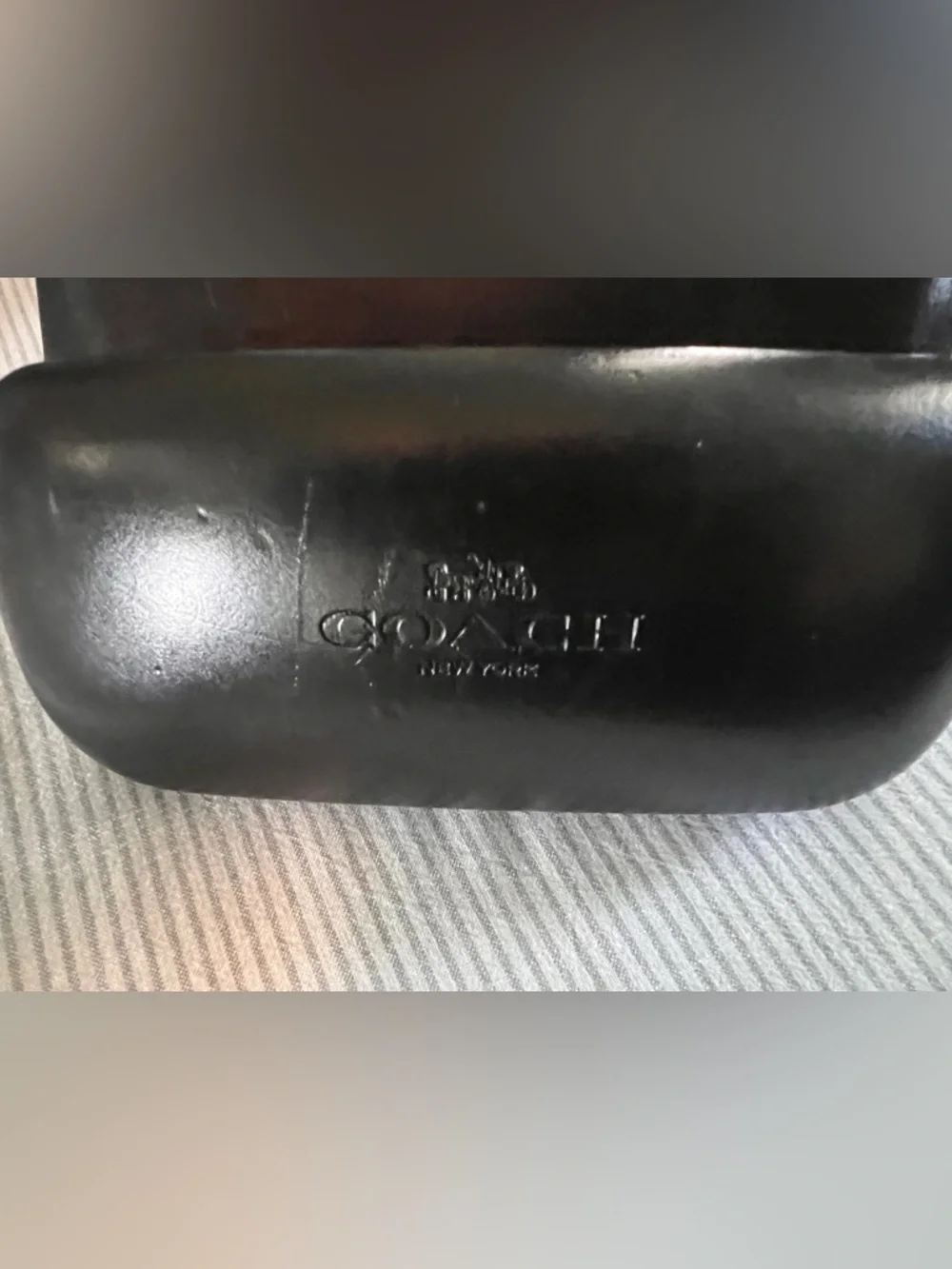 COACH Women's Tortoise Frame Sunglasses with Brown Lenses - Picture 14 of 15